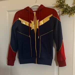 Captain Marvel Superhero Hoodie